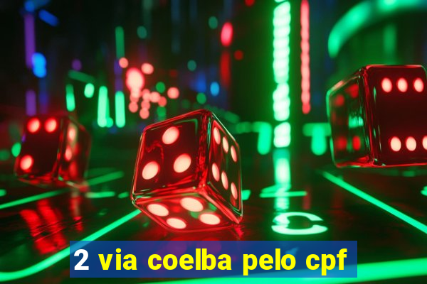 2 via coelba pelo cpf